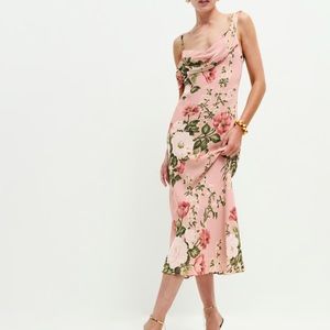 NWT Reformation Reya Dress Rose Garden